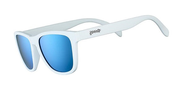 white goodr sunglasses carve blender