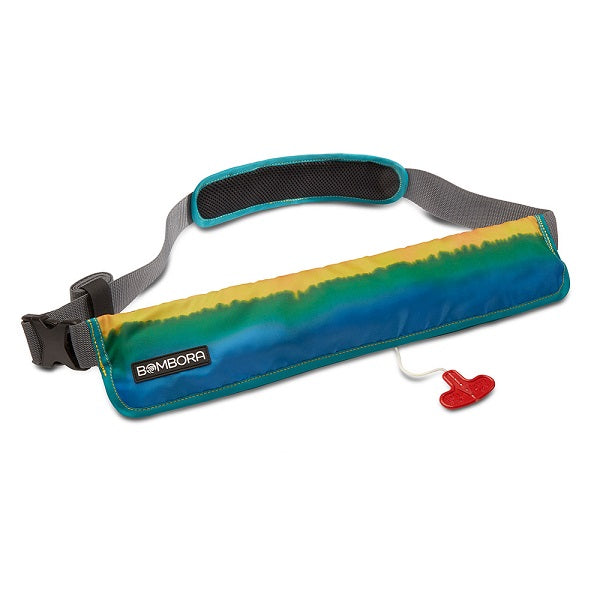bombora pfd inflatable life jacket belt pack